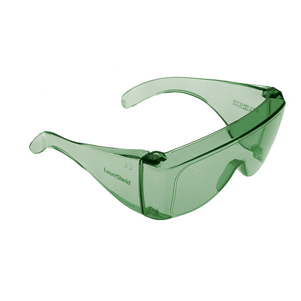 Bulky looking darker green filters. Think Safety first!