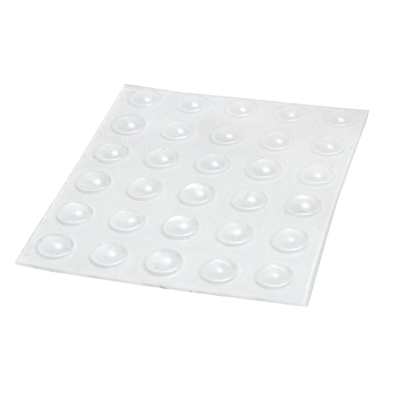 page of 30 small clear bump dots