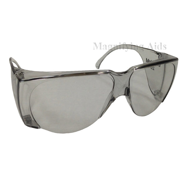 Bulky looking light gray filters. Think Safety first!