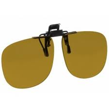 Look cool like a 70's cop with these clip on flip up Amber Filters