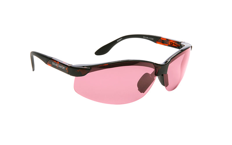 Light Rose Solar Comfort Sunglasses with Sleek and stylish Frame