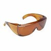Bulky looking Orange filters. Think Safety first!