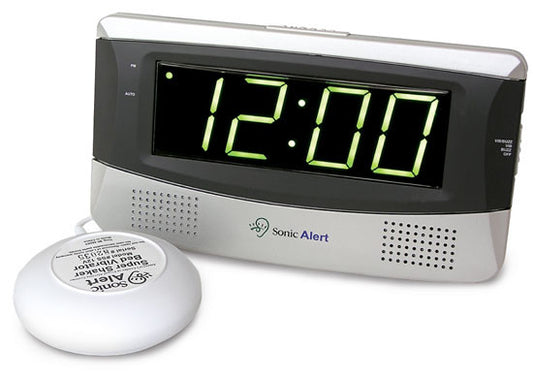 digital clock with bed shaker... It's lunchtime yo